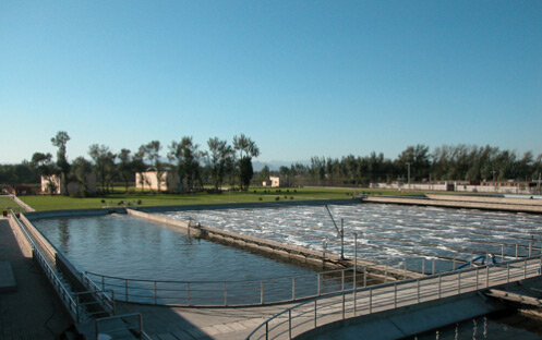 廢水處理現(xiàn)場