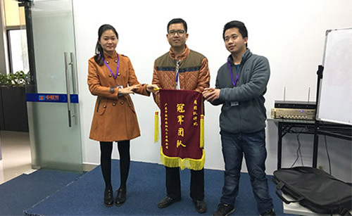 中聯邦消泡劑獲得冠軍團隊