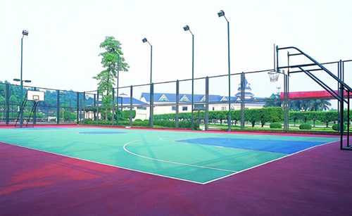 丙烯酸防水涂料消泡劑在籃球場中應(yīng)用